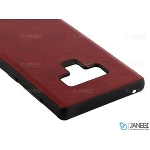 قاب طرح چرم سامسونگ Huanmin Leather Case Samsung Galaxy Note 9