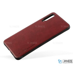 قاب طرح چرم سامسونگ Huanmin Leather Case Samsung Galaxy A7 2018