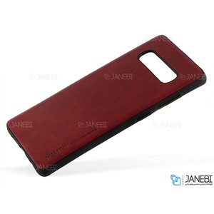 قاب طرح چرم سامسونگ Huanmin Leather Case Samsung Galaxy S10 Plus