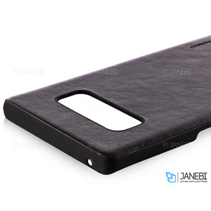 قاب محافظ چرمی سامسونگ Huanmin Leather Case Samsung Galaxy S8