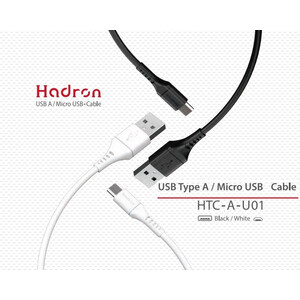 کابل شارژ و  انتقال داده میکرو یو اس بی هادرون Hadron HTC-A-U01 USB Type A / MicroUSB