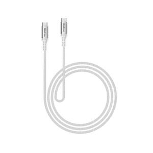 کابل شارژ و انتقال داده تایپ سی به تایپ سی با روکش نایلونی هادرون Hadron HTC-C-C02 USB Type C Cable