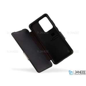 کیف محافظ چرم سامسونگ VPG Magnetic Leather Cover Samsung S20 Ultra