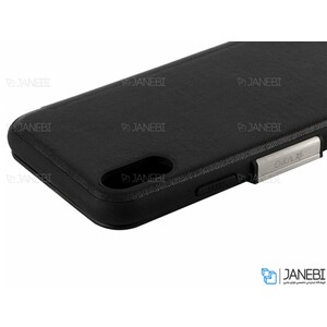 کیف محافظ چرم آیفون VGP Magnetic Leather Cover iPhone X/XS