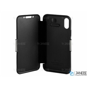 کیف محافظ چرم آیفون VGP Magnetic Leather Cover iPhone X/XS