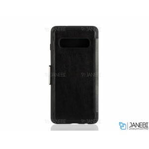 کیف محافظ چرم سامسونگ VGP Magnetic Leather Cover Samsung S10 Plus