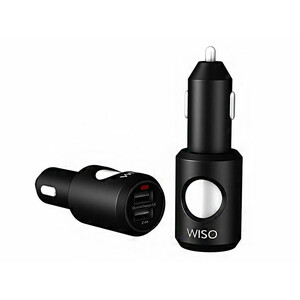 شارژر فندکی فست شارژ ماشین و هشدار دهنده هوشمند ویزو ASI-805