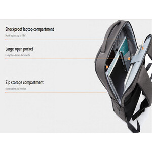مشخصات کوله لپ تاپ 15.6 اینچ شیائومی  Xiaomi XDLGX-04