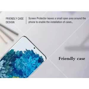 گلس تمام صفحه و تمام چسب لیتو S22 Ultra سامسونگ Lito 3D Full Cover Tempered Glass