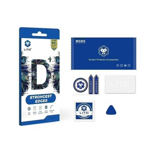محافظ صفحه نمایش شیشه ای آیفون لیتو Lito D+ iPhone 12/12 Pro Strongest Edges Glass