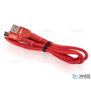 کابل شارژ و انتقال داده میکرو یو اس بی Wolf Micro USB Cable 1m