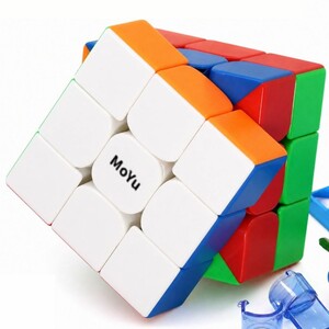 مکعب روبیک 3x3 مویو MoYu مدل RS3M 2020 مگنتی بدون برچسب