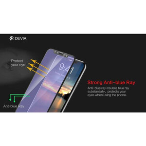 فروش محافظ صفحه نمايش دویا Devia Anti-Blue Ray screen protector for Apple iPhone 11/XR