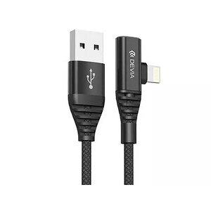 فروش کابل تبدیل 1 به 2 USB به لایتنینگ دیویا طول 1.2 مترLightning to sound converter and Devia charging port EC085