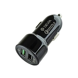 قیمت شارژر فندکی فست شارژ ماشین 2.4 آمپر دویا EA030