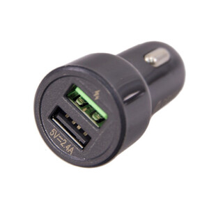 شارژر فندکی فست شارژ ماشین 2.4 آمپر دویا EA030