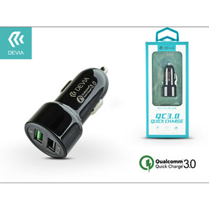 شارژر فندکی فست شارژ ماشین 2.4 آمپر دویا EA030