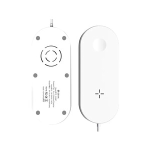 کیفیت شارژر وایرلس دوکاره دویا DEVIA EA087 Wireless Charger 2 In 1 for Smart Phone&Apple Watch