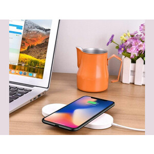 شارژر وایرلس دوکاره دویا DEVIA EA087 Wireless Charger 2 In 1 Smart Phone&Apple Watch