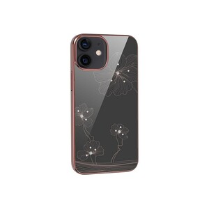 قاب شفاف گلدار آیفون 12 مینی دویا Devia iphone 12 mini Crystal Flora Case