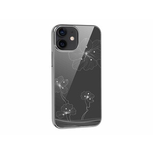 قاب شفاف گلدار آیفون 12 مینی دویا Devia iphone 12 mini Crystal Flora Case