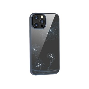 قاب شفاف گلدار آیفون 13 پرو مکس دویا Devia iphone 13 Pro Max Crystal Flora Case