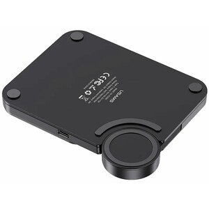 قیمت شارژر بی سیم رومیزی 15 وات یوسامز Usams US-CD190 15W 3IN1 Desktop Wireless Charger