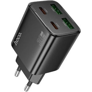 شارژر دیواری هوکو HOCO مدل N56 چهار پورت 30 وات