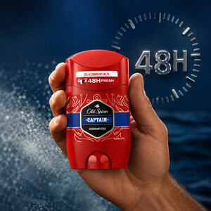 استیک دئودورانت مردانه اولد اسپایس Old Spice مدل Captain محافظت 48 ساعته