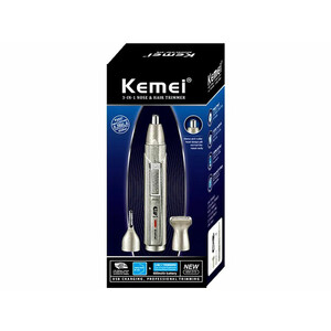 خرید ریش تراش و ماشین اصلاح ابرو و بینی شارژی کیمی Kemei KM-315 shaver, eyebrow trimmer, nose trimmer