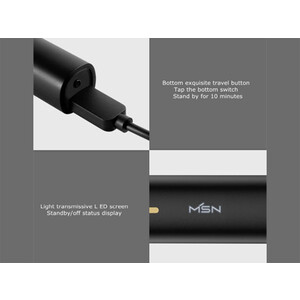 خرید اصلاح کننده موی بینی و ابرو شیائومی Xiaomi MSN H3  Electric Nose Hair Trimmer 2-in-1 Hair Eyebrow Shaver