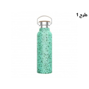 قمقمه 600 میلی لیتر گرین Green Pattetn Bottle Flask 600ml