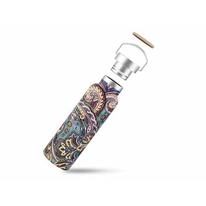 قمقمه 600 میلی لیتر گرین Green Pattetn Bottle Flask 600ml