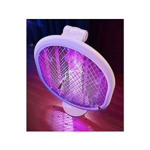حشره‌کش برقی با قابلیت تاشو یوسامز  USAMS Folding Digital Display Electric Mosquito Racket US-ZB231