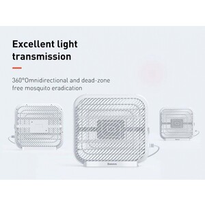 حشره کش هوشمند بیسوس Baseus Breeze wall-mounted bug zapper قابلیت استفاده در تمام محیط ها