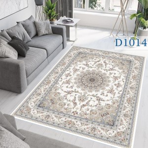 فرشینه کلاسیک مدالیون کرم نقشیکا | کالا66