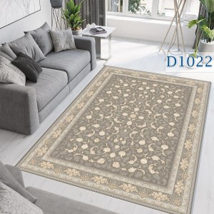 فرشینه کلاسیک گل‌دار بژ نقشیکا | کالا66