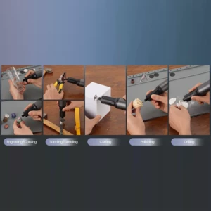 کیت ابزار چند منظوره قلم حکاکی و سنگ زنی برقی آتومن