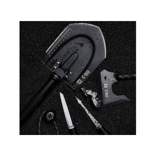 تبر و بیل فولادی ضدزنگ چند منظوره شیائومی Xiaomi HUOHOU Multifunctional axe and shovel