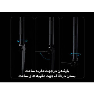تبر و بیل فولادی ضدزنگ چند منظوره شیائومی Xiaomi HUOHOU Multifunctional axe and shovel