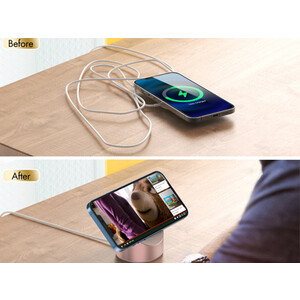 پایه شارژ آها استایل برای آیفون AhaStyle PT134 2021 charging stand for Magsafe IPhone12