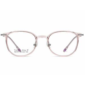 فروش عینک محافظ نور نور آبی karen bazaar B2707 New beta titanium anti-blue light optical glasses