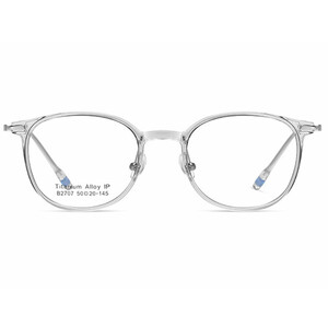 کیفیت عینک محافظ نور نور آبی karen bazaar B2707 New beta titanium anti-blue light optical glasses
