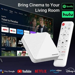 خرید اندروید باکس پورودو Porodo مدل PDH96MAXWH با پخش 4K