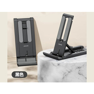 استند گوشی‌موبایل و تبلت یوسامز Usams US-ZJ070 Spring Folding Desktop Tablet/Phone