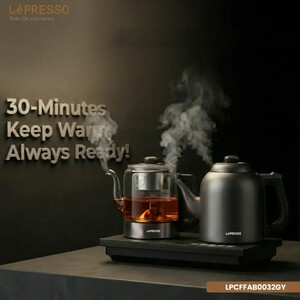 فروش چای ساز و کتری برقی لپرسو LePresso مدل LPCFFAB0032GY