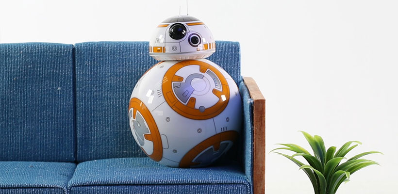 ربات کنترلی جنگ ستارگان با دستبند Sphero BB-8 App-Enabled Droid With Force Band