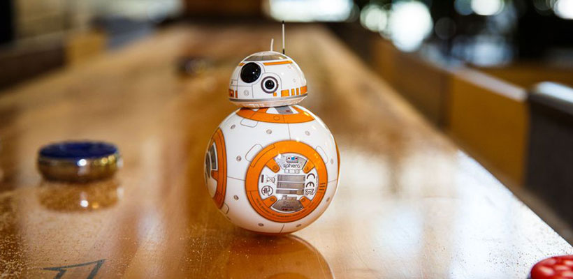 ربات کنترلی جنگ ستارگان با دستبند Sphero BB-8 App-Enabled Droid With Force Band