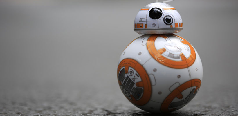 ربات کنترلی جنگ ستارگان با دستبند Sphero BB-8 App-Enabled Droid With Force Band