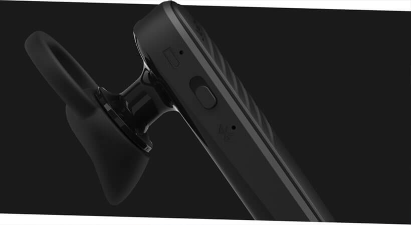 ظاهر ساده و استفاده آسان هندزفری jabra talk 2